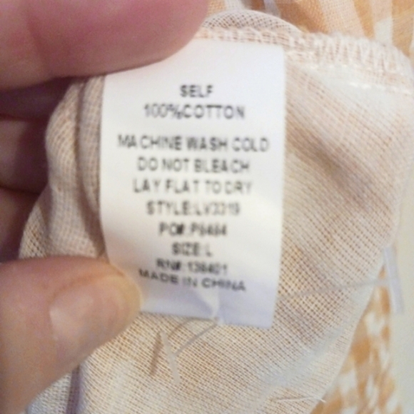 Gingham Buttery Yellow Check Soft Button Down Shirt - Picture 5 of 8